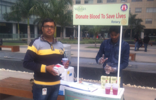 Blood donation camp 