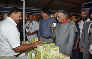 Honorable Governor of Punjab Mr. Shivraj Patil appreciating Research of Dr. N. Limbasiya